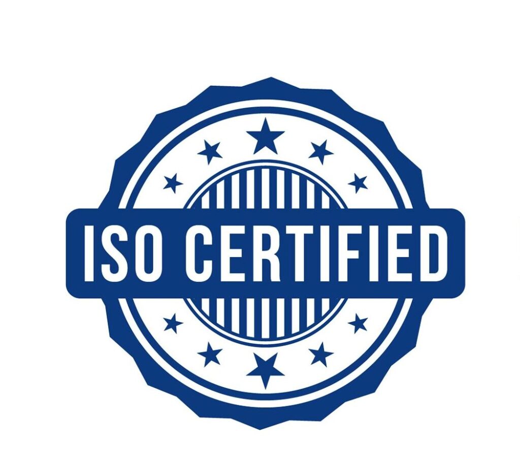 ISO certified